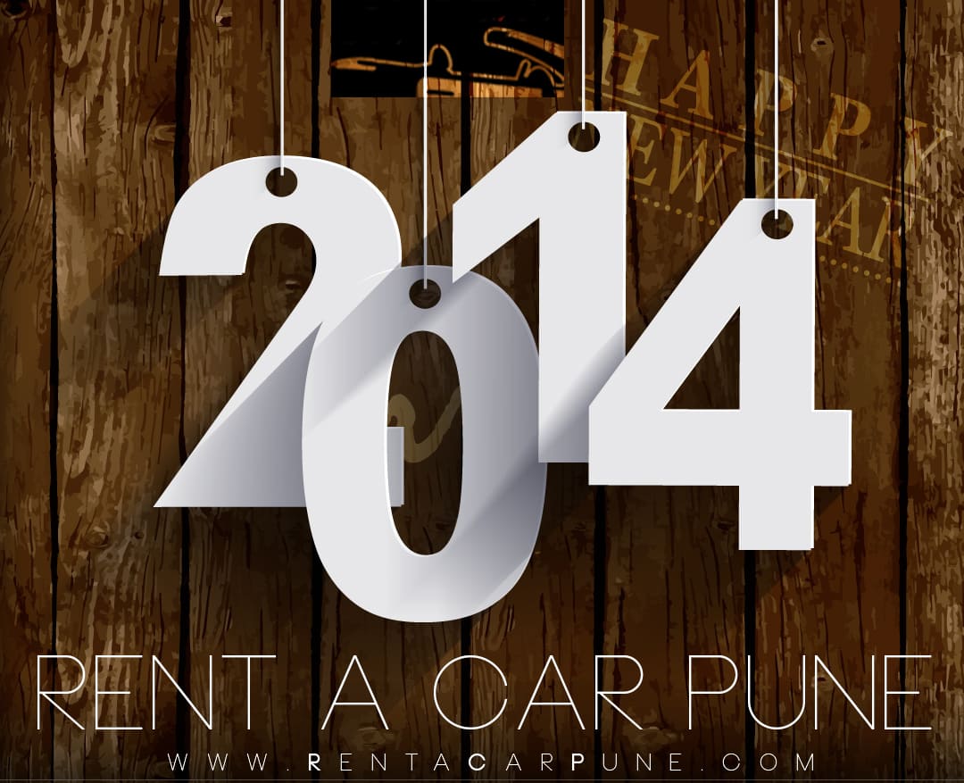 We wish you a Happy New Year! - Rent A Car Pune | Local and Airport Car